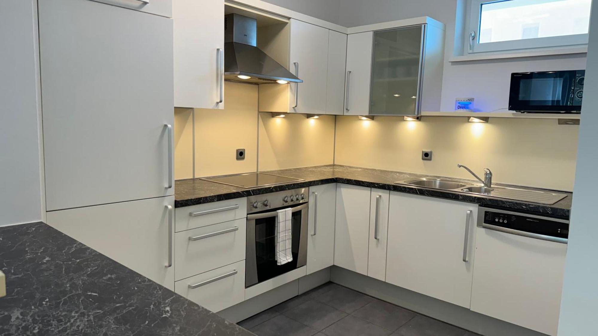 City Apartement Linz Fuer 5 Gaeste Mit Self-Checkin Und Kueche Экстерьер фото
